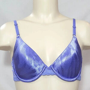 36D Maidenform One Fabulous Fit Jacquard Satin UW‎ Bra